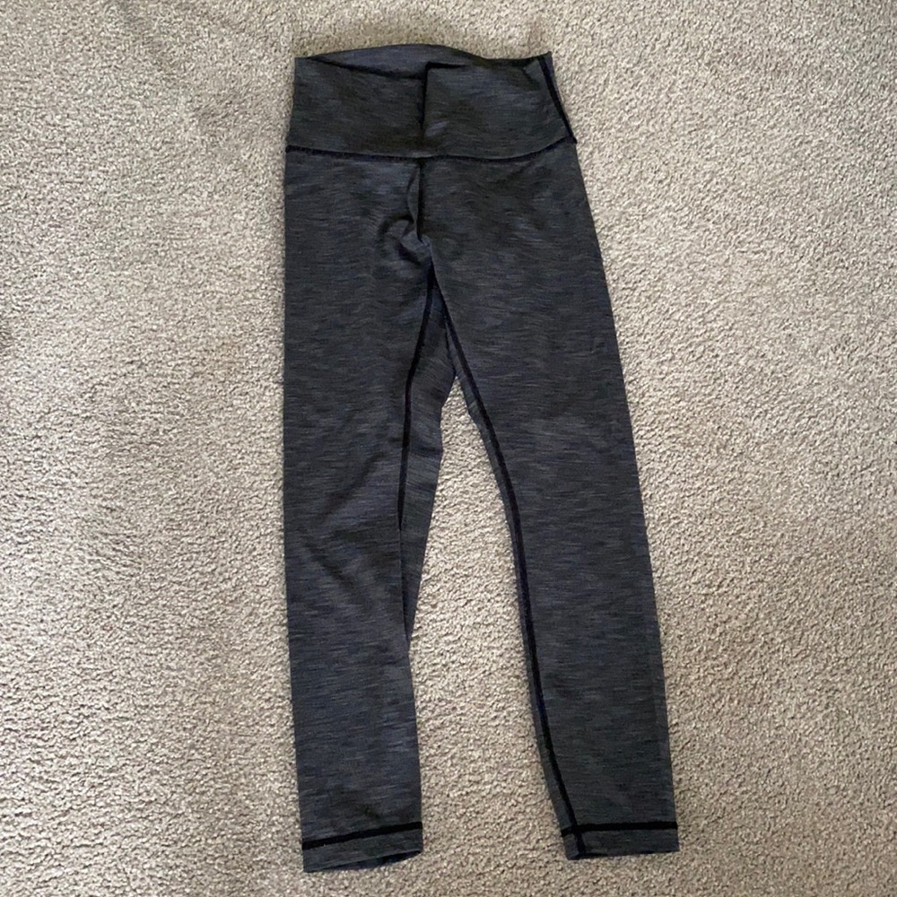 Lululemon 7/8 wunderunder pants - silky material
